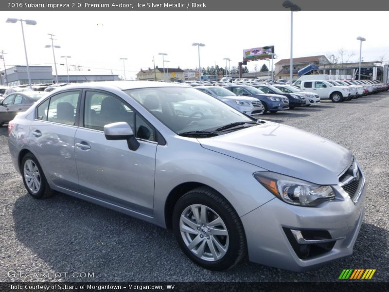 Ice Silver Metallic / Black 2016 Subaru Impreza 2.0i Premium 4-door