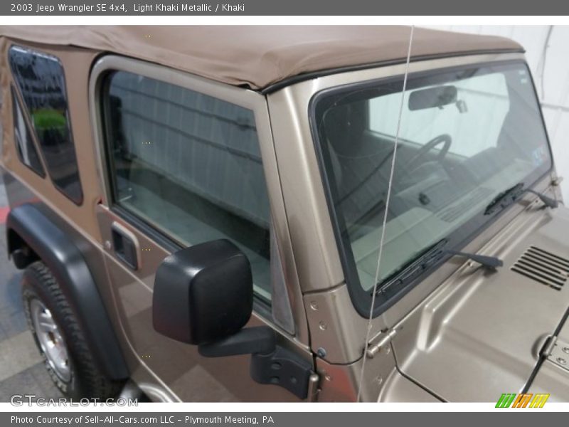 Light Khaki Metallic / Khaki 2003 Jeep Wrangler SE 4x4