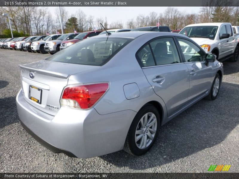 Ice Silver Metallic / Black 2016 Subaru Impreza 2.0i Premium 4-door