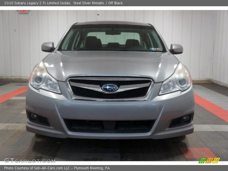 Steel Silver Metallic / Off Black 2010 Subaru Legacy 2.5i Limited Sedan