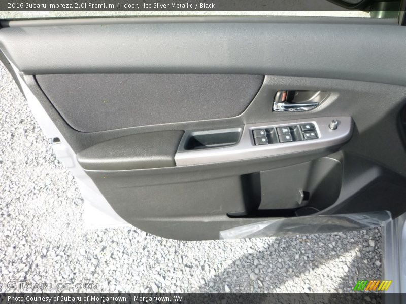 Ice Silver Metallic / Black 2016 Subaru Impreza 2.0i Premium 4-door