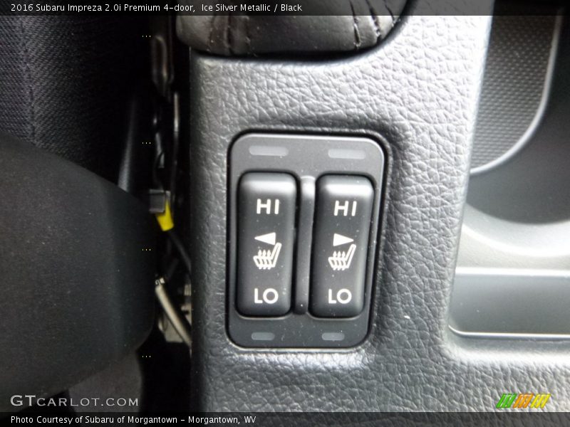 Ice Silver Metallic / Black 2016 Subaru Impreza 2.0i Premium 4-door