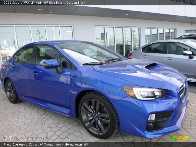 Front 3/4 View of 2016 WRX Limited