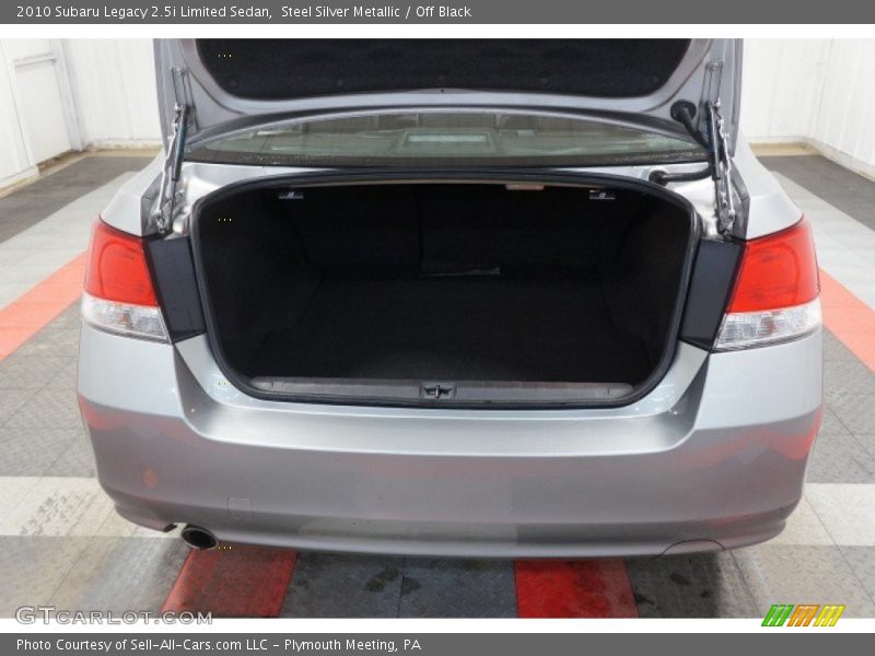 Steel Silver Metallic / Off Black 2010 Subaru Legacy 2.5i Limited Sedan