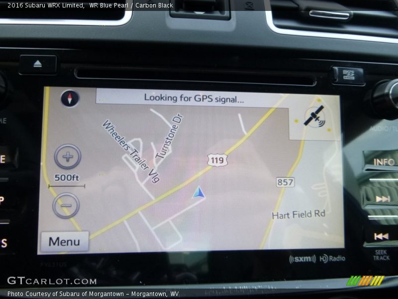 WR Blue Pearl / Carbon Black 2016 Subaru WRX Limited