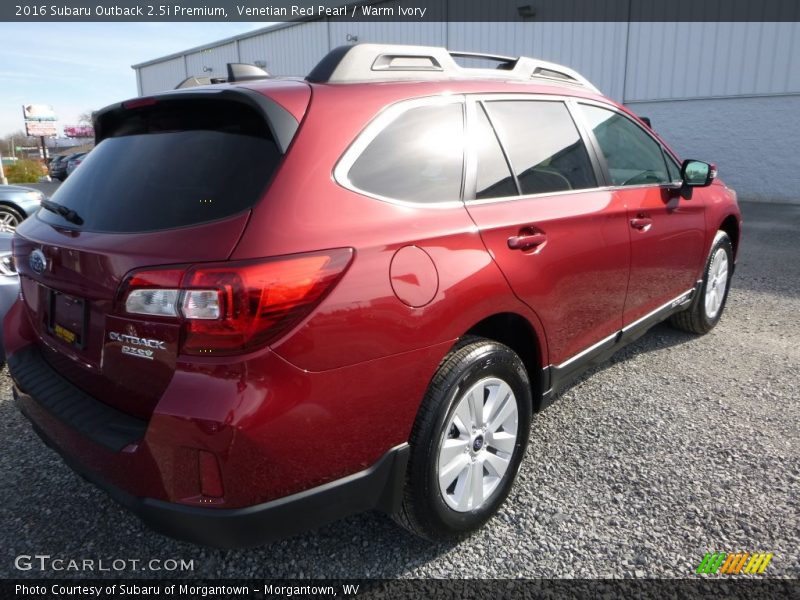 Venetian Red Pearl / Warm Ivory 2016 Subaru Outback 2.5i Premium
