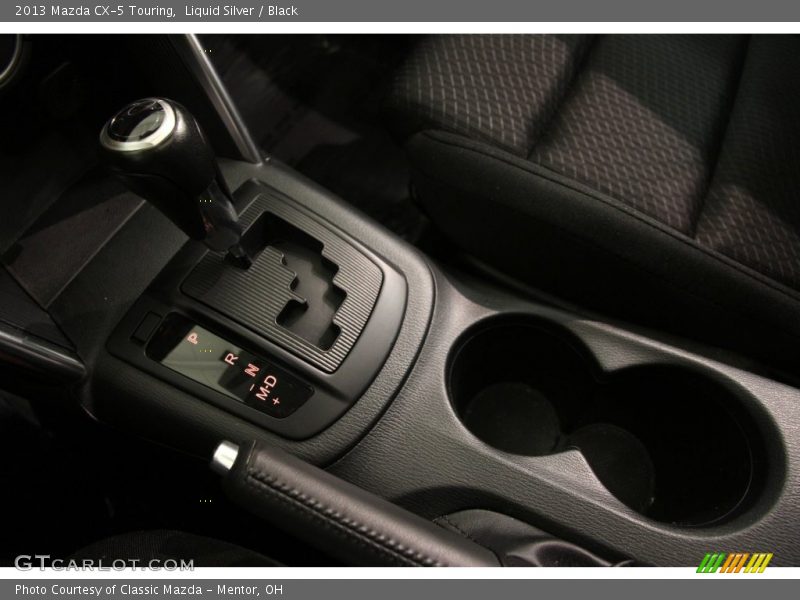 Liquid Silver / Black 2013 Mazda CX-5 Touring