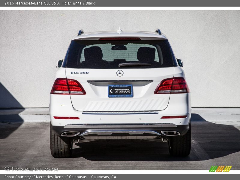 Polar White / Black 2016 Mercedes-Benz GLE 350