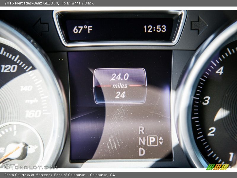Polar White / Black 2016 Mercedes-Benz GLE 350