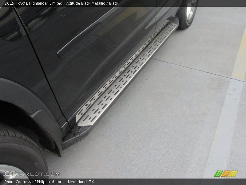 Attitude Black Metallic / Black 2015 Toyota Highlander Limited