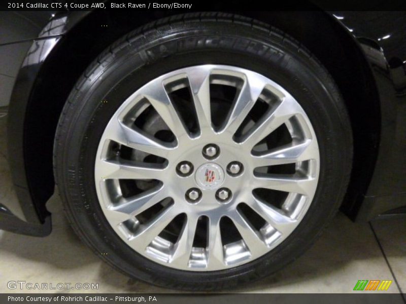 Black Raven / Ebony/Ebony 2014 Cadillac CTS 4 Coupe AWD
