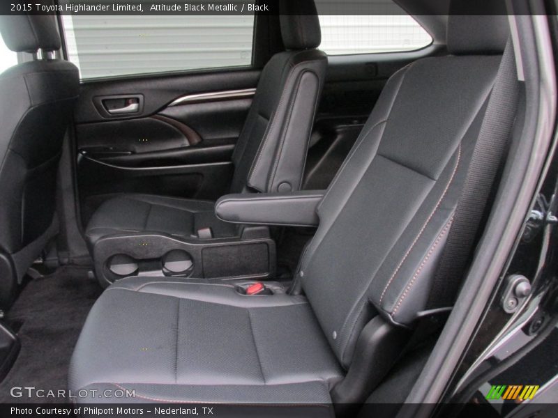 Attitude Black Metallic / Black 2015 Toyota Highlander Limited