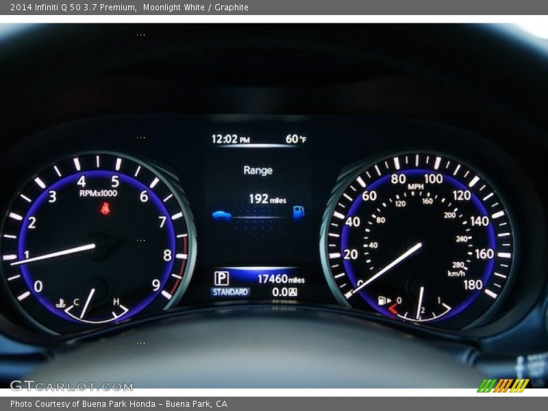 Moonlight White / Graphite 2014 Infiniti Q 50 3.7 Premium