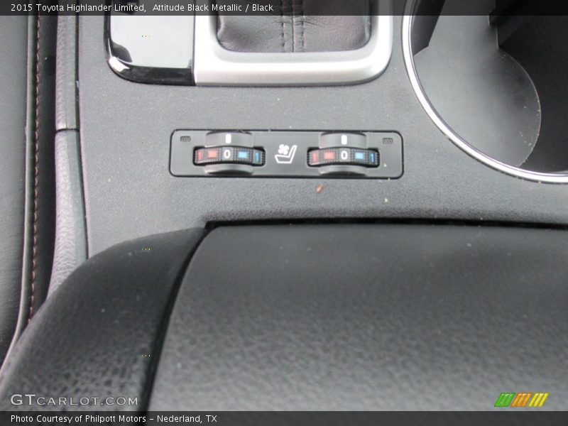 Attitude Black Metallic / Black 2015 Toyota Highlander Limited