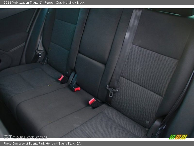 Pepper Gray Metallic / Black 2012 Volkswagen Tiguan S