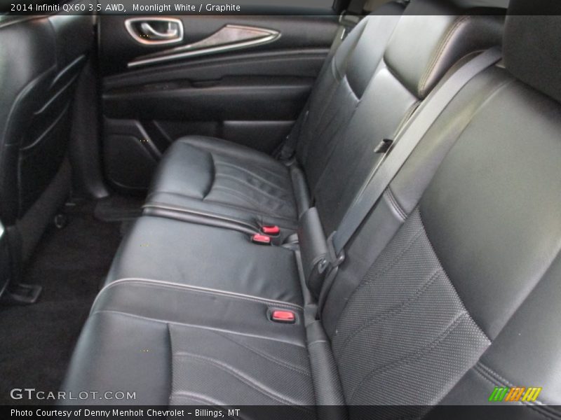 Moonlight White / Graphite 2014 Infiniti QX60 3.5 AWD