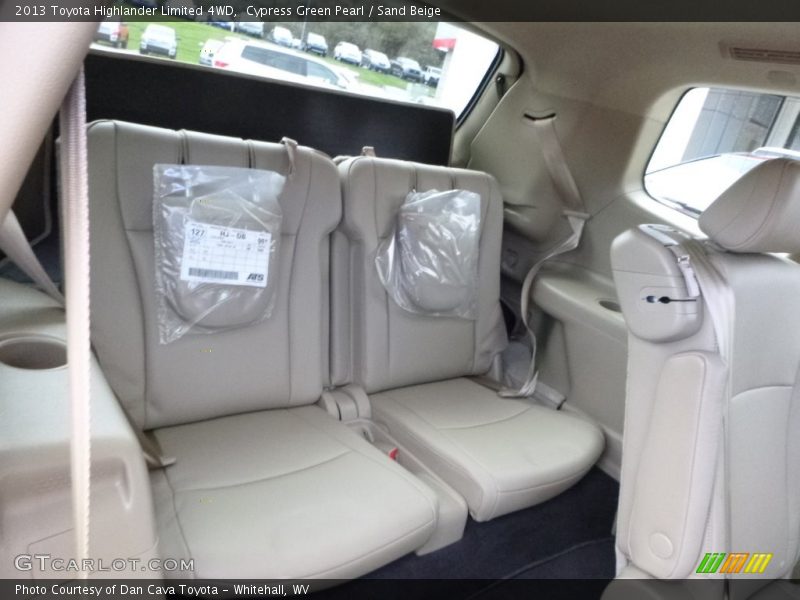 Cypress Green Pearl / Sand Beige 2013 Toyota Highlander Limited 4WD