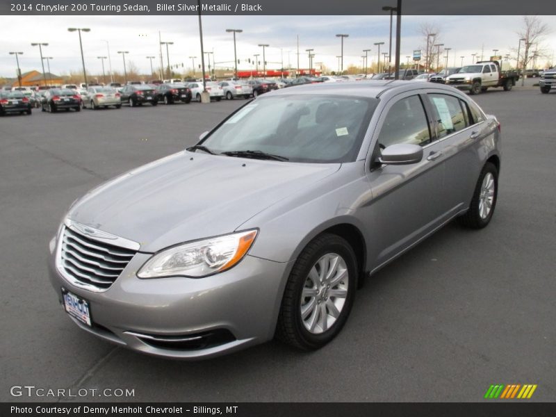 Billet Silver Metallic / Black 2014 Chrysler 200 Touring Sedan
