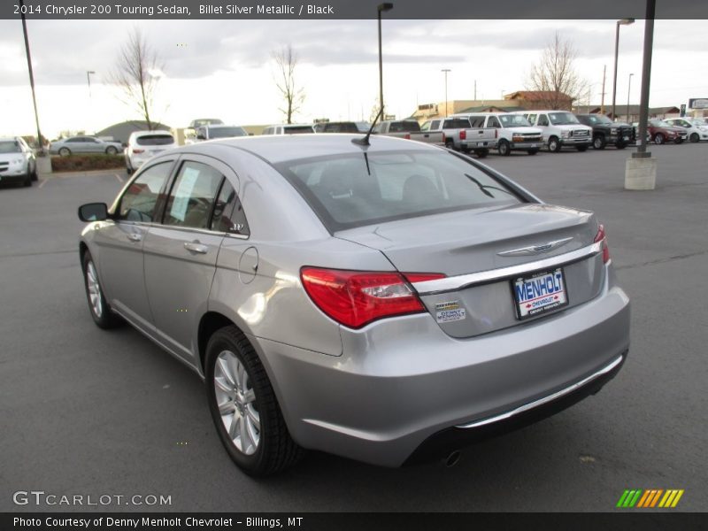 Billet Silver Metallic / Black 2014 Chrysler 200 Touring Sedan