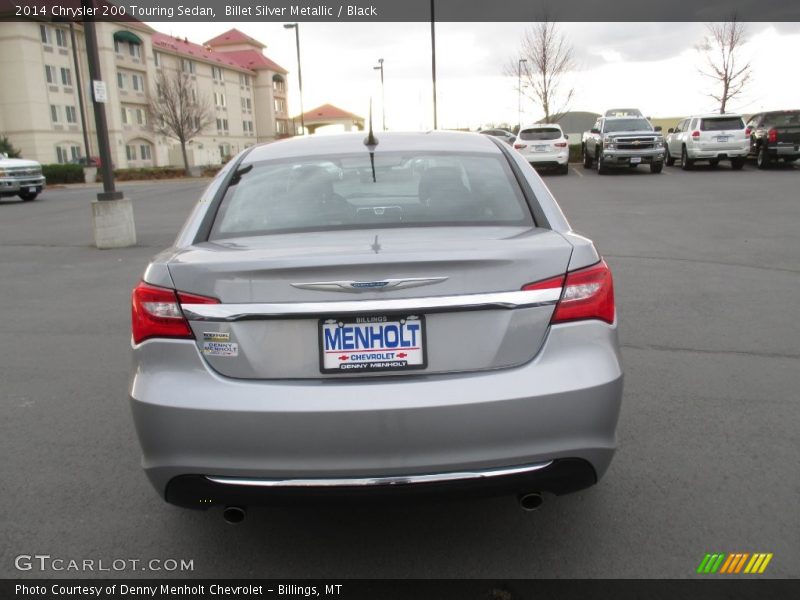 Billet Silver Metallic / Black 2014 Chrysler 200 Touring Sedan