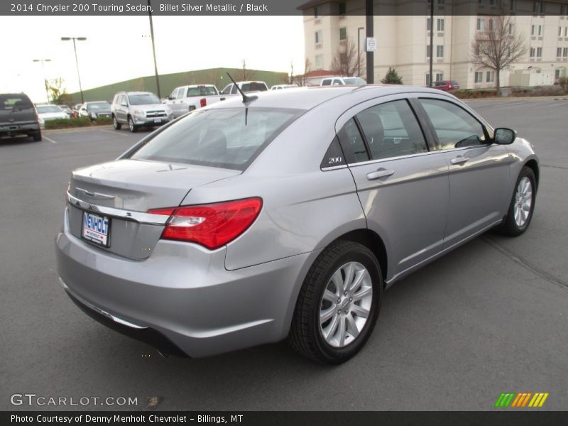 Billet Silver Metallic / Black 2014 Chrysler 200 Touring Sedan