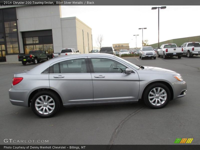 Billet Silver Metallic / Black 2014 Chrysler 200 Touring Sedan