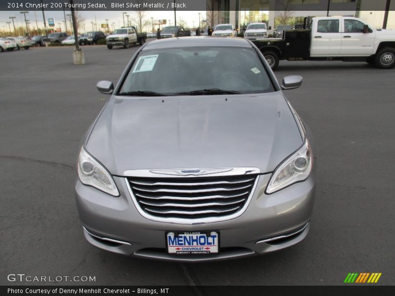 Billet Silver Metallic / Black 2014 Chrysler 200 Touring Sedan