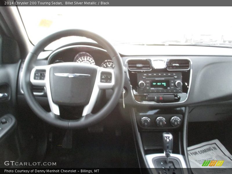 Billet Silver Metallic / Black 2014 Chrysler 200 Touring Sedan