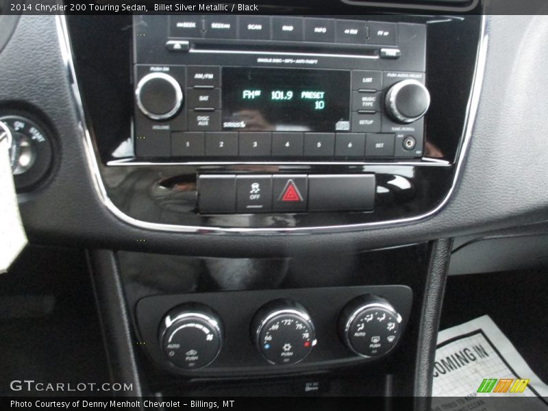 Billet Silver Metallic / Black 2014 Chrysler 200 Touring Sedan