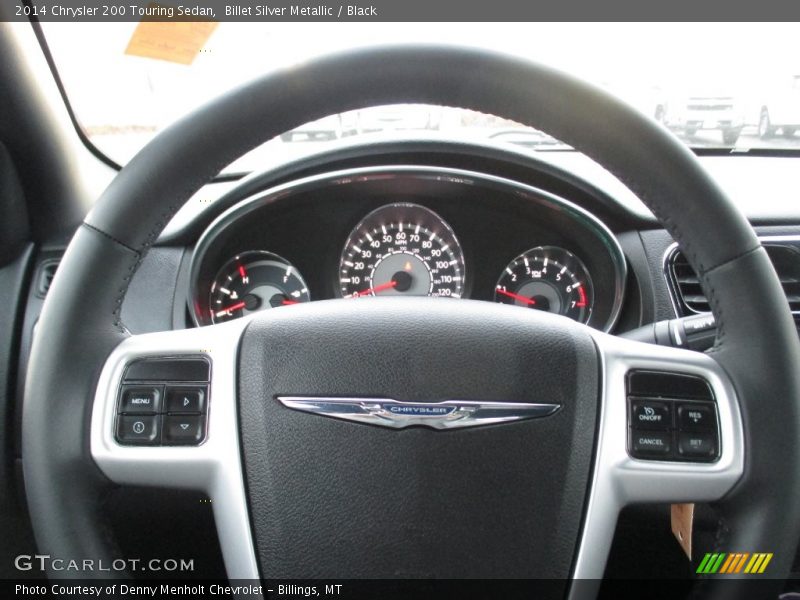 Billet Silver Metallic / Black 2014 Chrysler 200 Touring Sedan