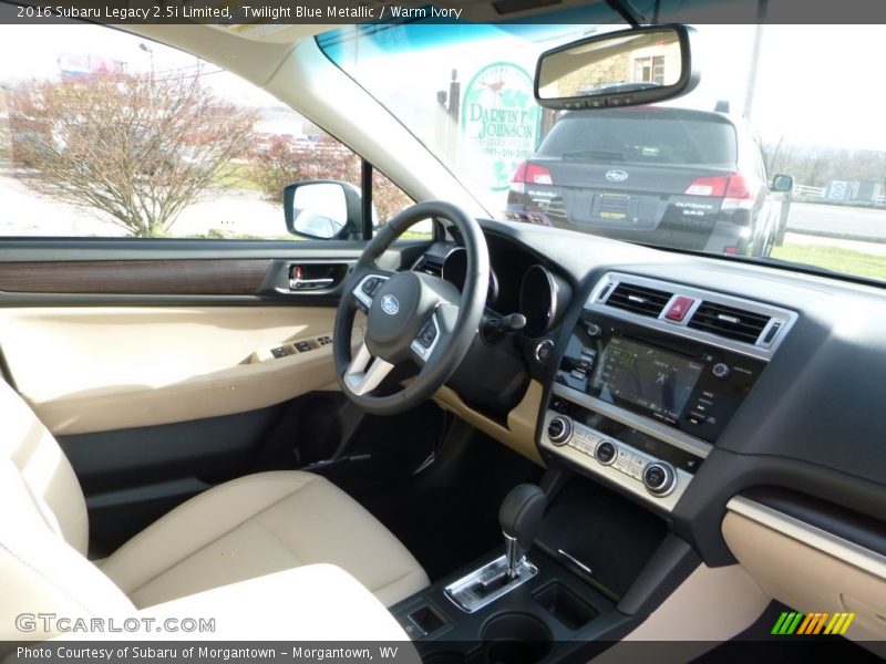 Twilight Blue Metallic / Warm Ivory 2016 Subaru Legacy 2.5i Limited