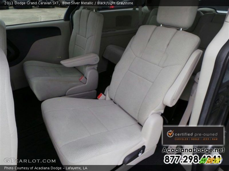 Billet Silver Metallic / Black/Light Graystone 2013 Dodge Grand Caravan SXT