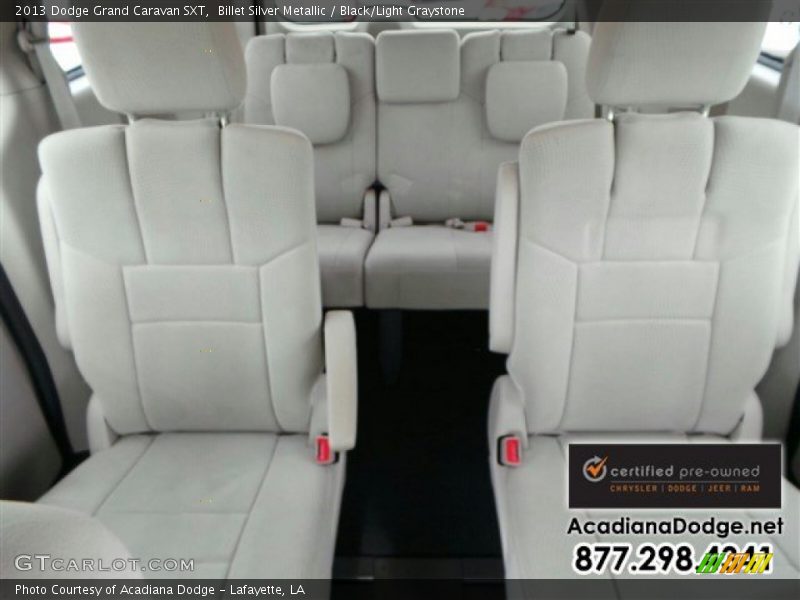 Billet Silver Metallic / Black/Light Graystone 2013 Dodge Grand Caravan SXT