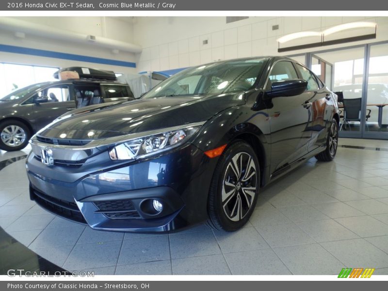 Front 3/4 View of 2016 Civic EX-T Sedan