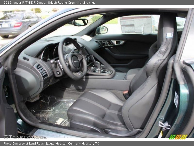  2016 F-TYPE R Coupe Jet Interior