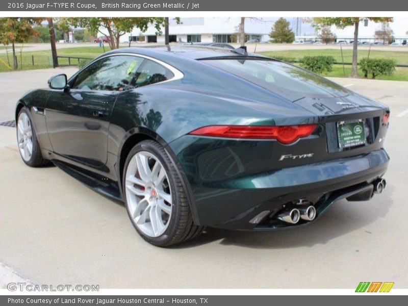British Racing Green Metallic / Jet 2016 Jaguar F-TYPE R Coupe