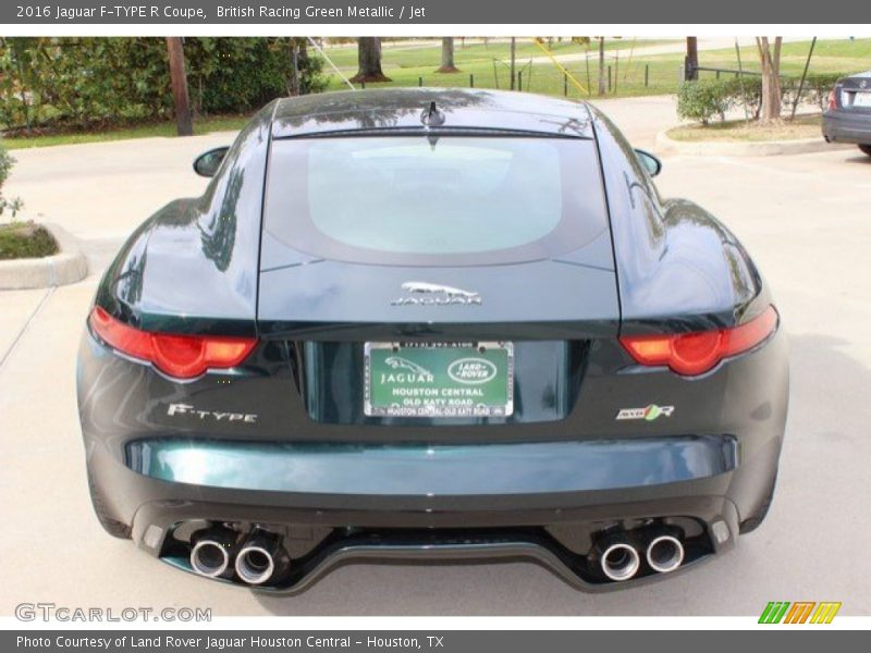 British Racing Green Metallic / Jet 2016 Jaguar F-TYPE R Coupe