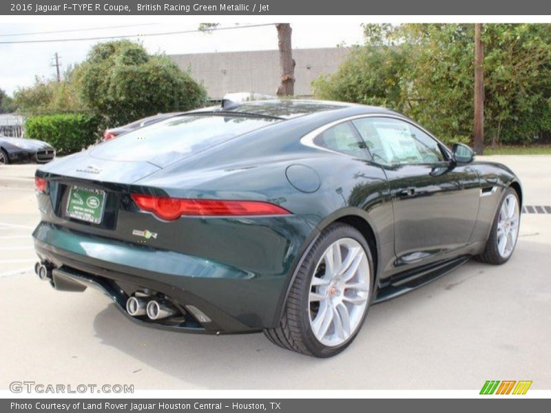 British Racing Green Metallic / Jet 2016 Jaguar F-TYPE R Coupe