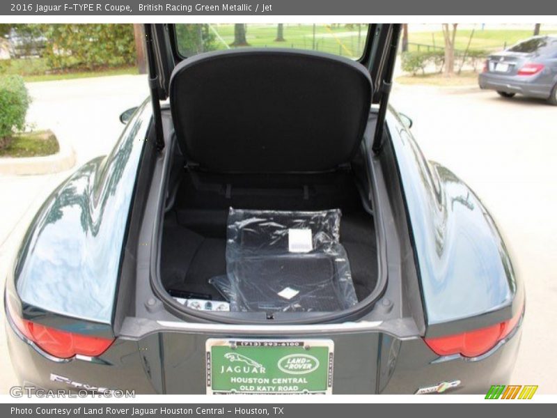 British Racing Green Metallic / Jet 2016 Jaguar F-TYPE R Coupe