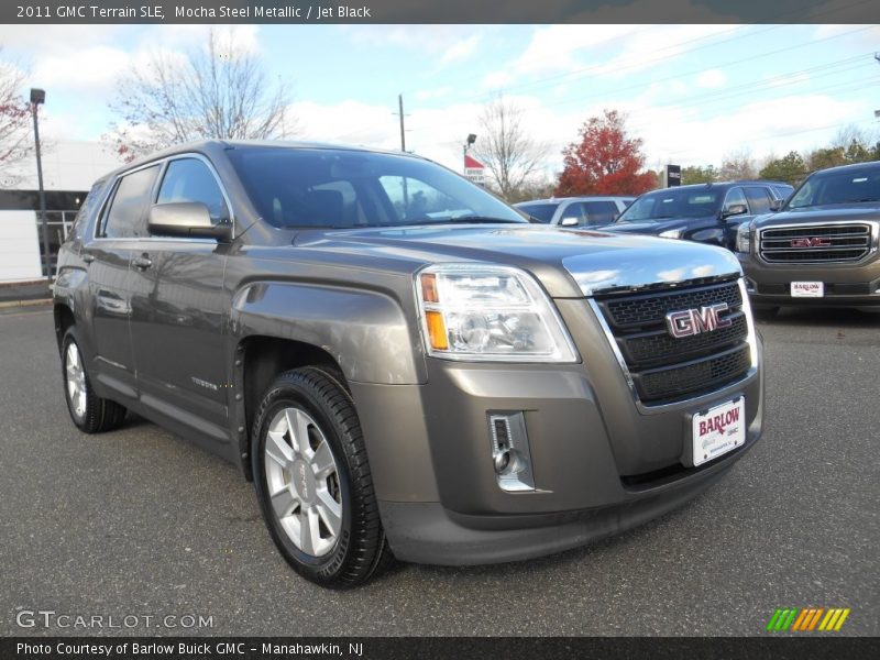 Mocha Steel Metallic / Jet Black 2011 GMC Terrain SLE
