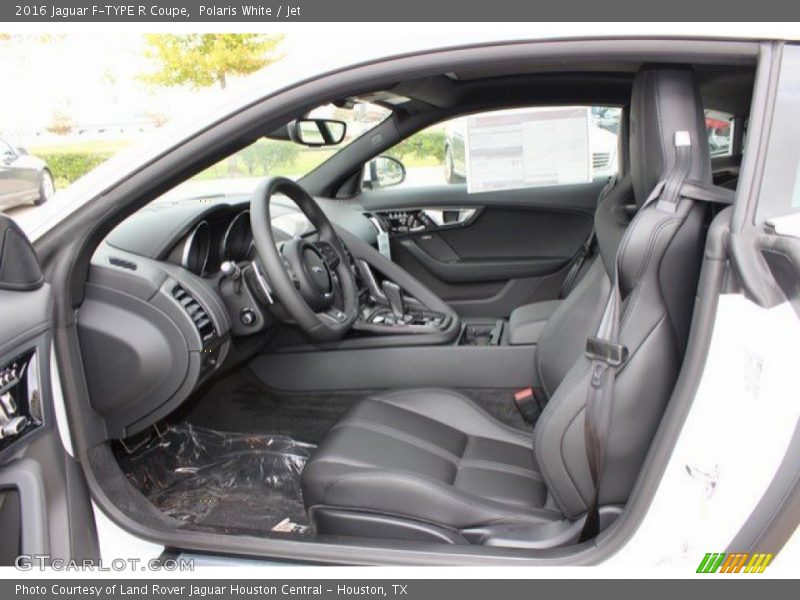  2016 F-TYPE R Coupe Jet Interior