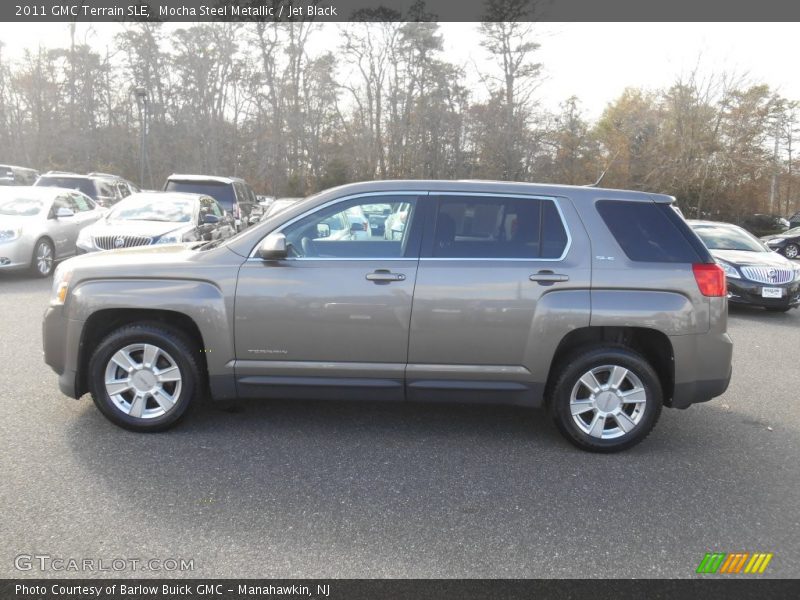 Mocha Steel Metallic / Jet Black 2011 GMC Terrain SLE