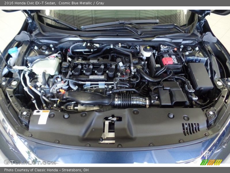  2016 Civic EX-T Sedan Engine - 1.5 Liter DI Turbocharged DOHC 16-Valve 4 Cylinder