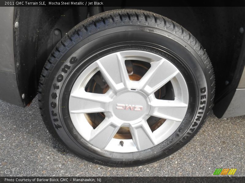Mocha Steel Metallic / Jet Black 2011 GMC Terrain SLE