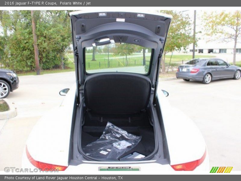 Polaris White / Jet 2016 Jaguar F-TYPE R Coupe