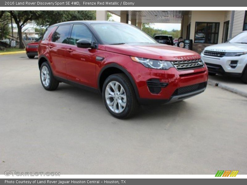 Firenze Red Metallic / Ebony 2016 Land Rover Discovery Sport SE 4WD