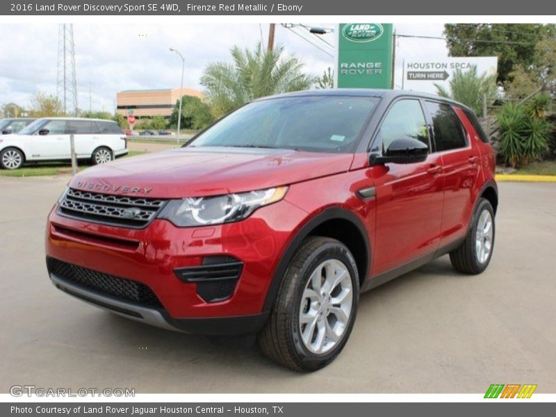 Firenze Red Metallic / Ebony 2016 Land Rover Discovery Sport SE 4WD
