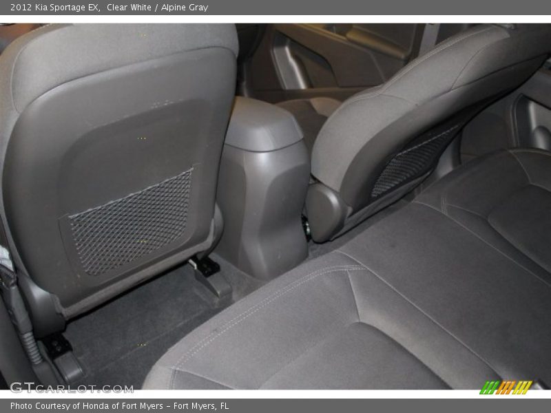 Clear White / Alpine Gray 2012 Kia Sportage EX
