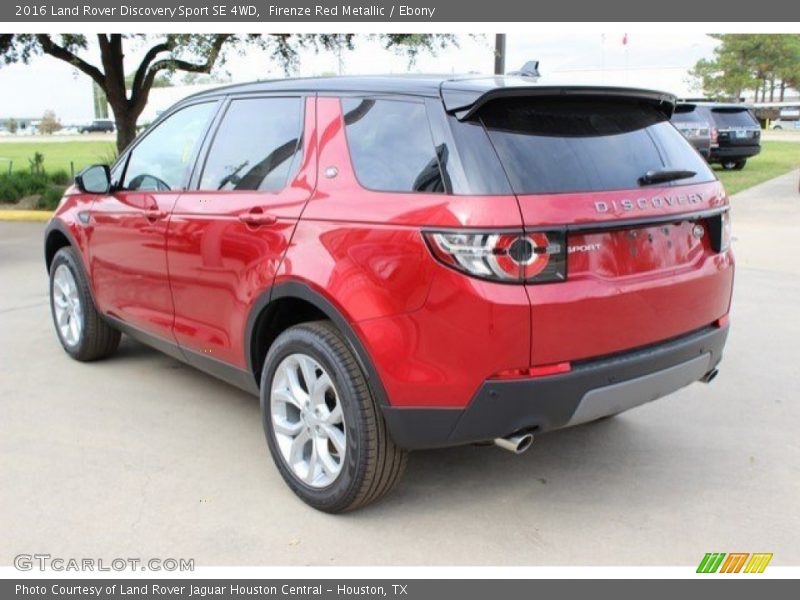Firenze Red Metallic / Ebony 2016 Land Rover Discovery Sport SE 4WD