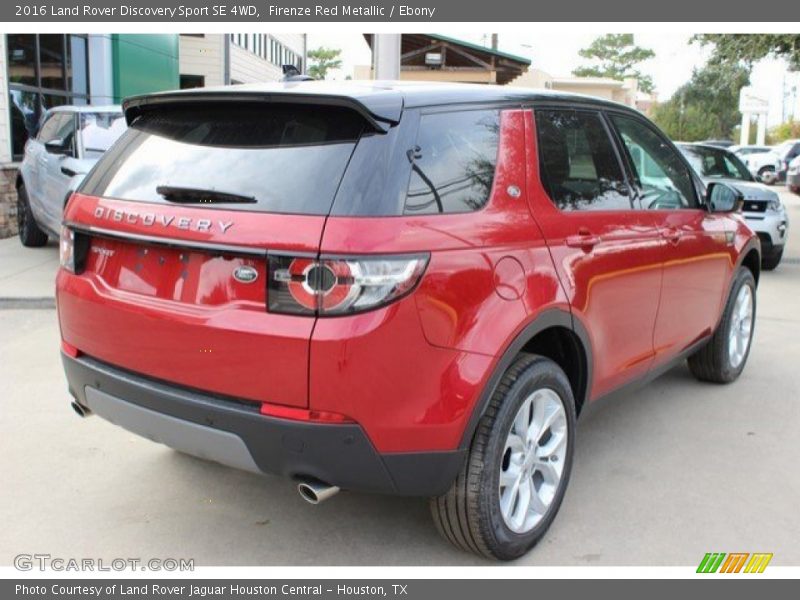 Firenze Red Metallic / Ebony 2016 Land Rover Discovery Sport SE 4WD